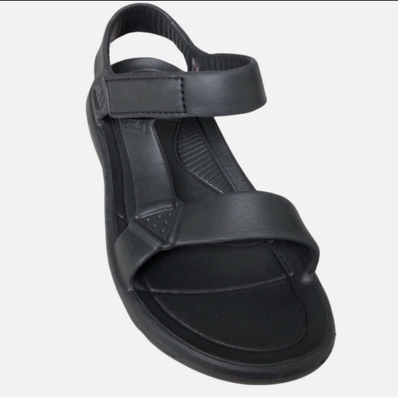 Women's Black Sandals - Picture 3 of 6